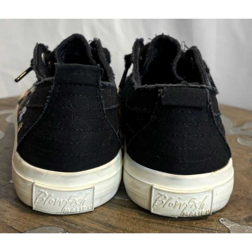 Blowfish Malibu Women’s Embroidered Floral Sneakers Size 7.5 - Picture 4 of 8